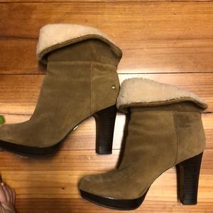 Ugh high heeled boots
